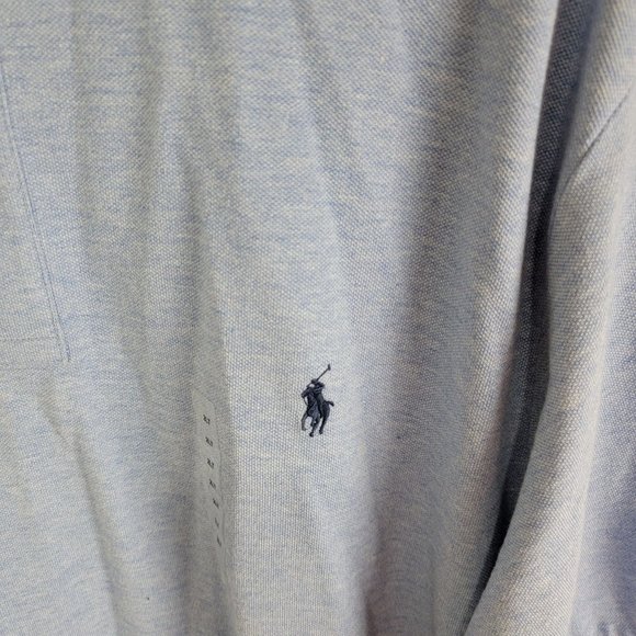 Polo Ralph Lauren Men's Polo Shirt Short Sleeve Blue Big & Tall 2XLT - Picture 7 of 13